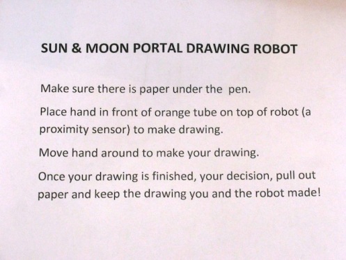 directions for sun and moon drawing machine
